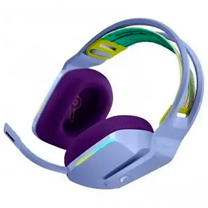 Auriculares Logitech G733 RGB LightSpeed Wireless Lila