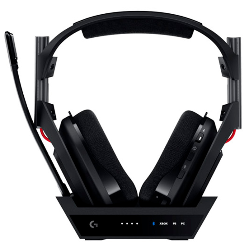 Auriculares Logitech Astro A50 Lightspeed + Base Station Wireless Negro