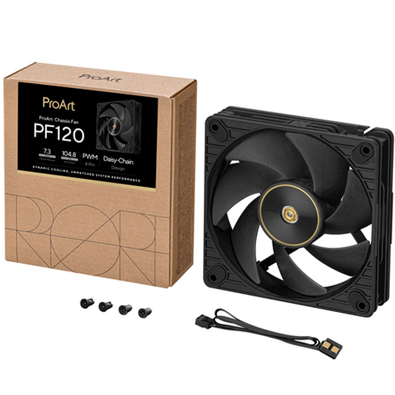 Ventilador Asus ProArt PF120 PWM 120mm Negro