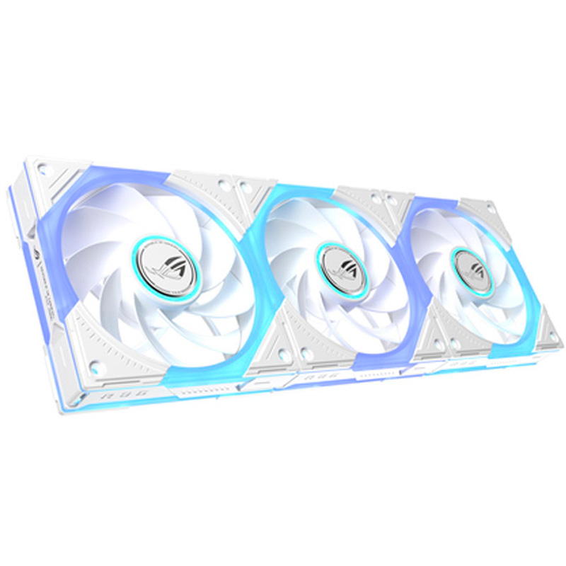 Ventilador Asus ROG Eurux GR120 ARGB Reverse 120mm Triple Pack Blanco