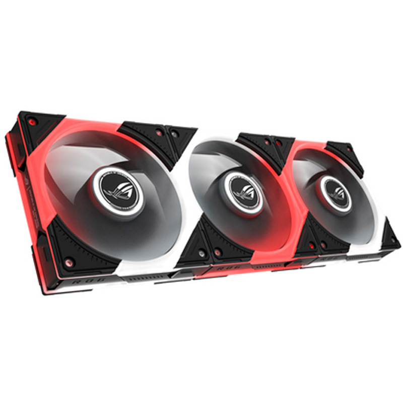 Ventilador Asus ROG Eurux GR120 ARGB Reverse 120mm Triple Pack Negro