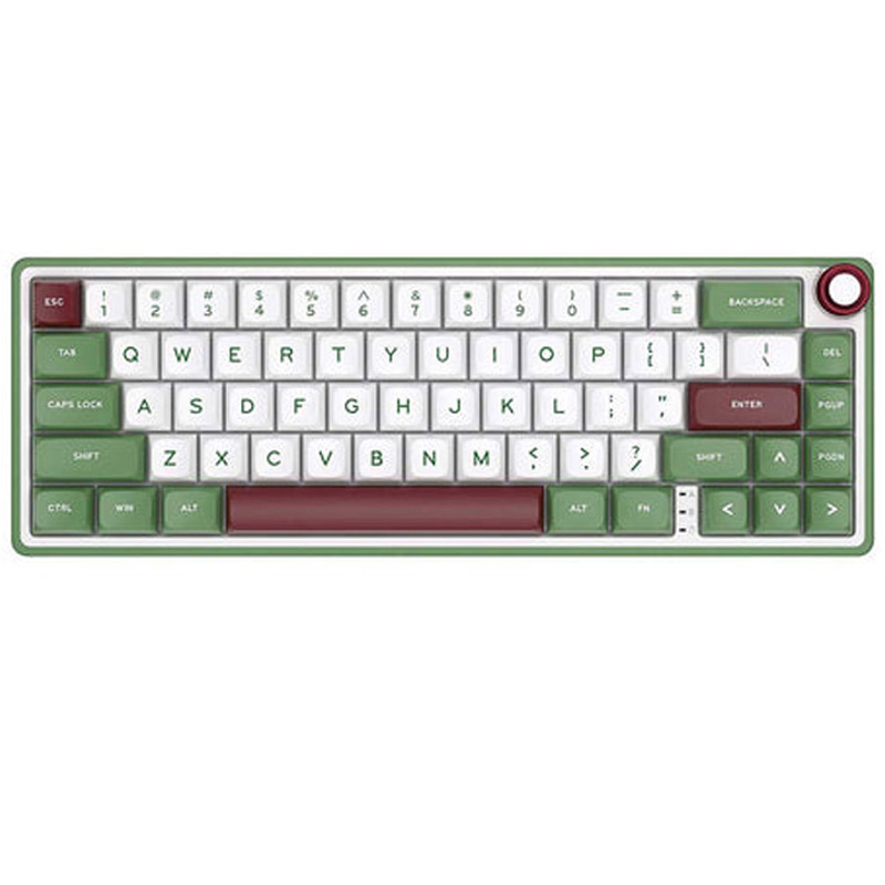 Teclado Gaming Royal Kludge RKR65 ISO-ES RGB Hot-Swappable Switch Chartreuse Greensand -