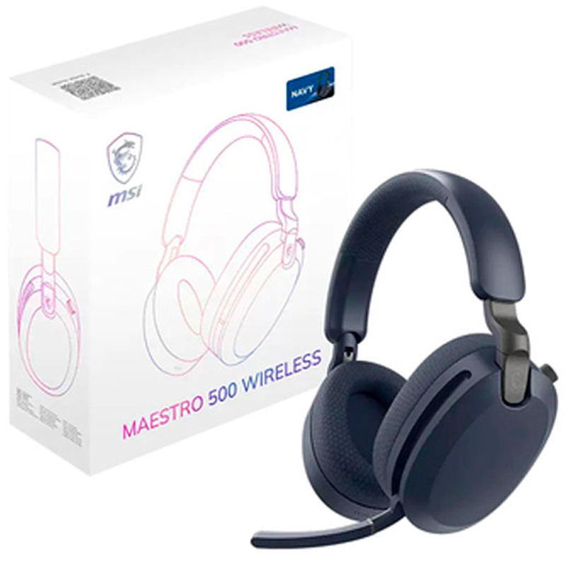 Auriculares MSI Maestro 500 Wireless Bluetooth 3.5mm Azul