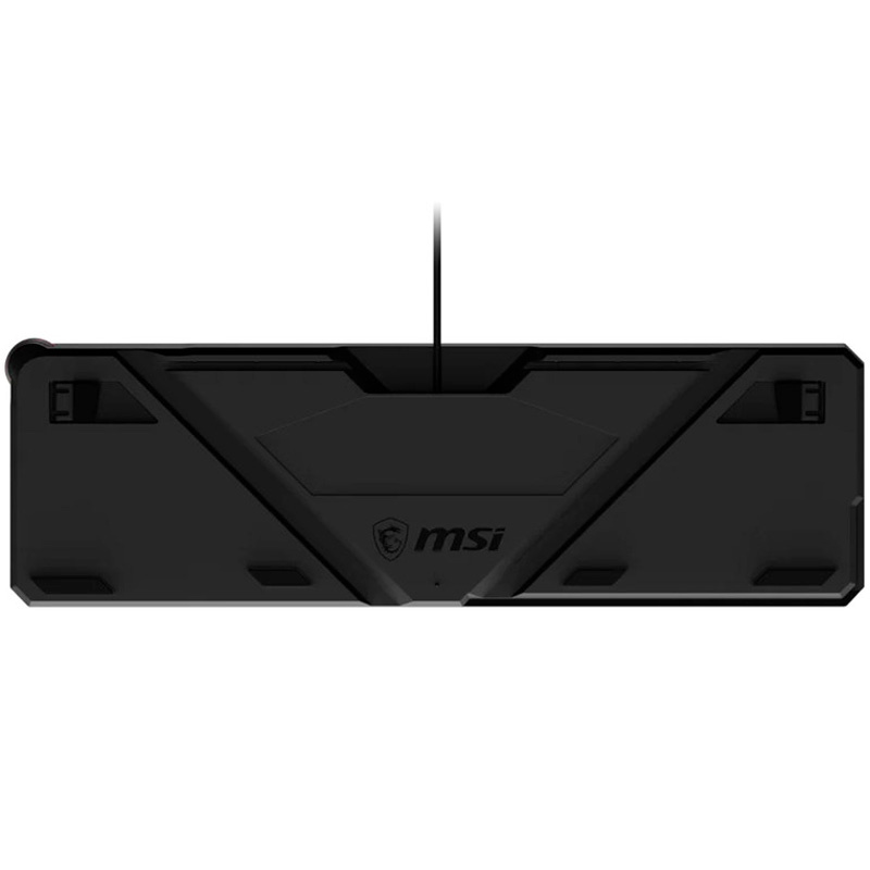 Teclado MSI Strike 600 V2 Silent RGB ISO-ES Kailh Midnight Pro USB Negro