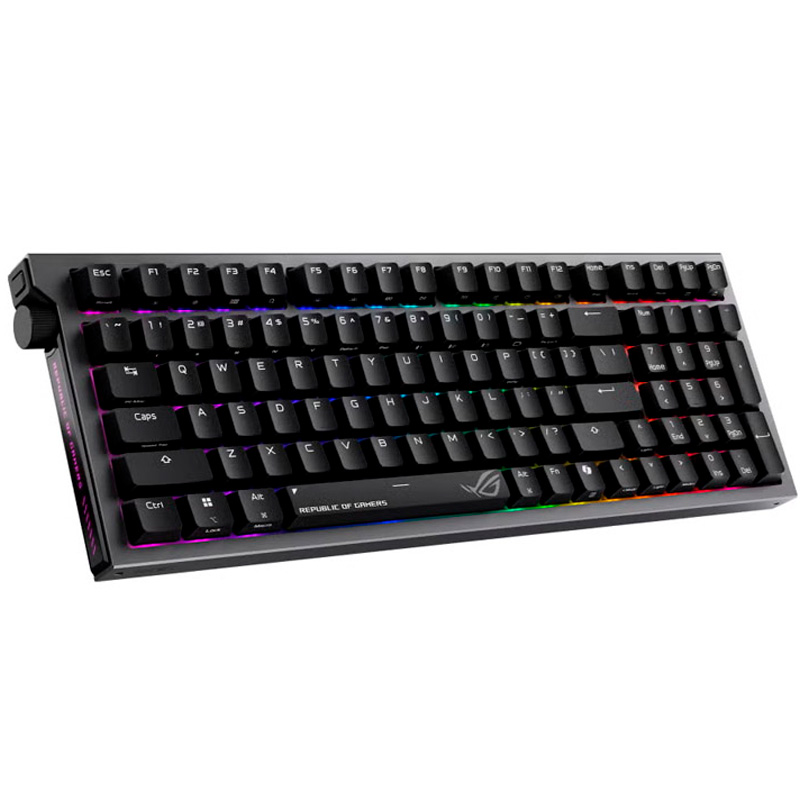Teclado Asus ROG Strix Morph 96 RGB ISO-ES Interruptores ROG NX V2 Hot-Swap Tri-Mode Negro