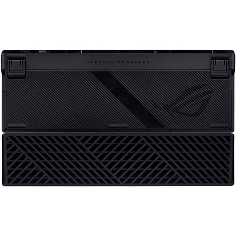 Teclado Asus ROG Azoth 96 HE Conmutadores Magnéticos ROG HFX V2 Hot-Swap Tri-Modo Reposamuñecas Layout US
