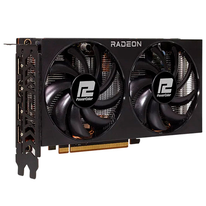 Tarjeta Gráfica PowerColor AMD Radeon RX 7600 Fighter 8GB GDDR6