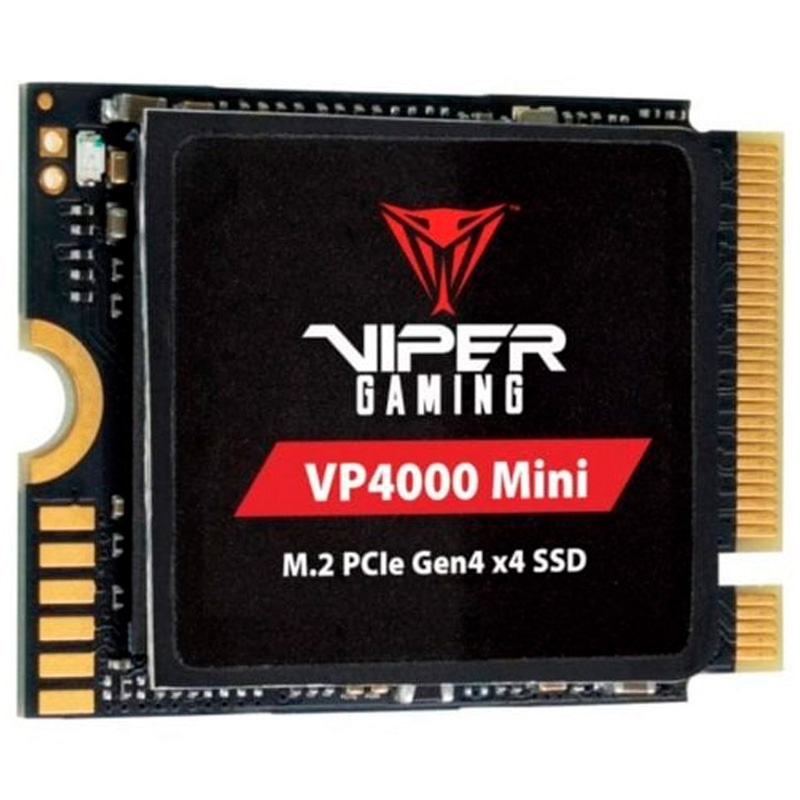 Disco Duro M.2 Patriot VP4000 Mini 500GB PCIe Gen4 x4 NVMe SSD 2230