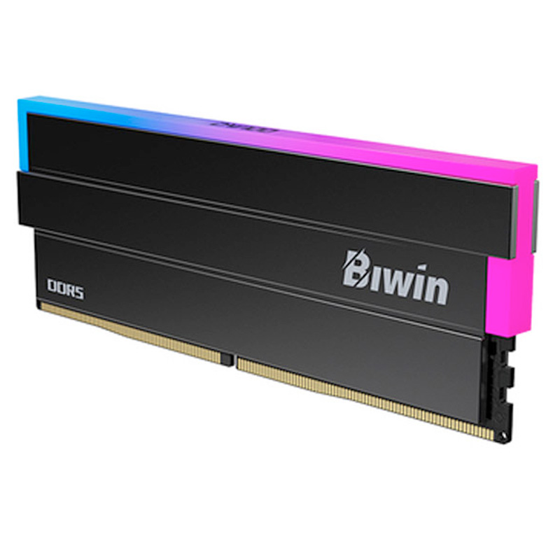 Memoria DDR5 Biwin Black Opal DW100 RGB 24GB 1x24GB 6000MHz CL28 EXPO-XMP Negro -