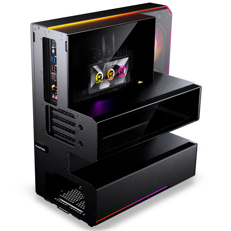 Caja/Torre Phanteks EX5 MAX D-RGB Negra Con Kit De Refrigeración Líquida AIO 360mm