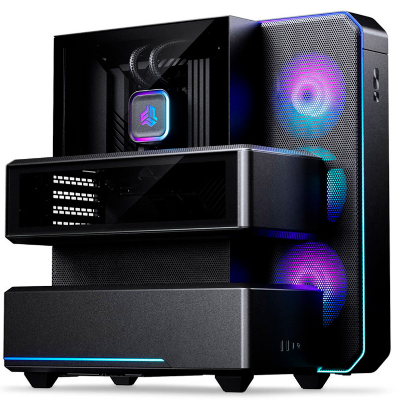 Caja/Torre Phanteks EX5 PLUS D-RGB Negra Con Kit De Refrigeración Líquida AIO 360mm