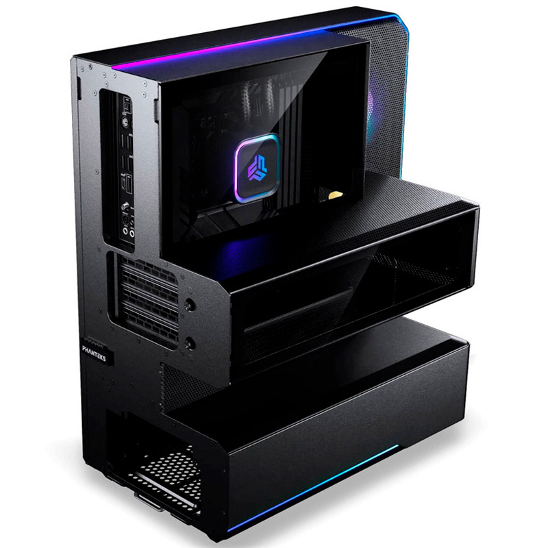 Caja/Torre Phanteks EX5 PLUS D-RGB Negra Con Kit De Refrigeración Líquida AIO 360mm