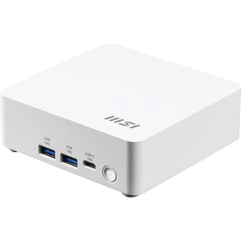 Mini PC MSI Cubi NUC AI 1UMG-062EU Intel Core Ultra 5 125H 16GB 512GB W11P Blanco