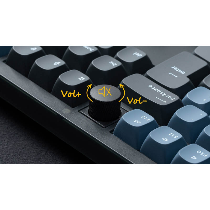Teclado Gaming Keychron V6 ISO-ES RGB Hot-Swappable Switch  K Pro Red -