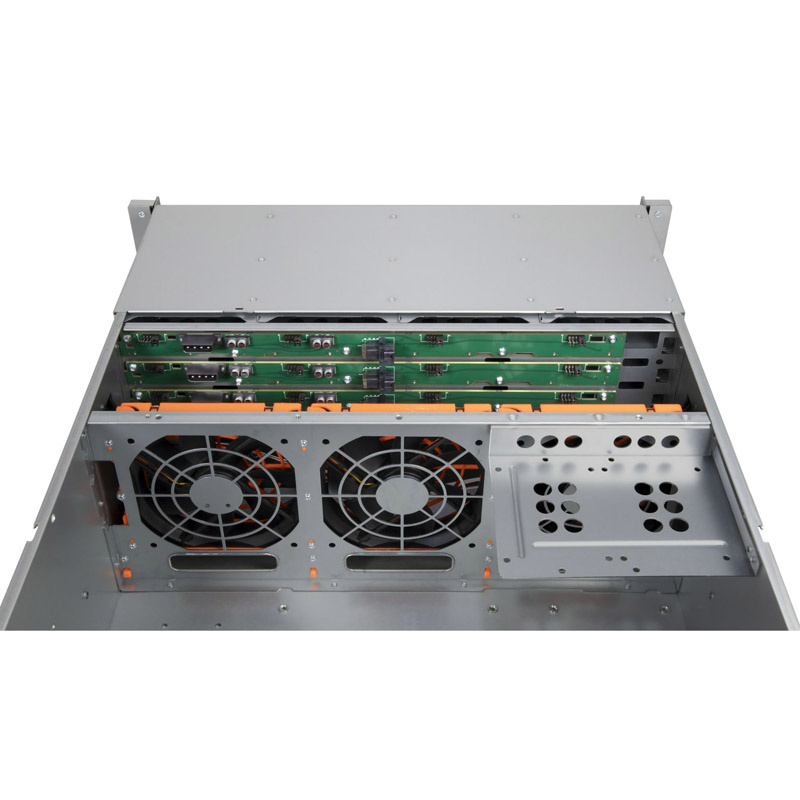 Caja Rack Inter-Tech IPC 4U-4424 Formato 4U 24x Bahías Hot-Swap