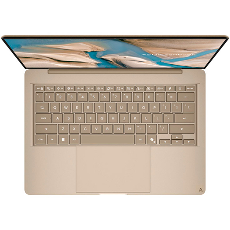 Portátil Asus Zenbook 14 OLED UX3480QA-U1223W Copilot+ PC Snapdragon X1-26-100 16GB 256GB 14 pulgadas OLED W11H