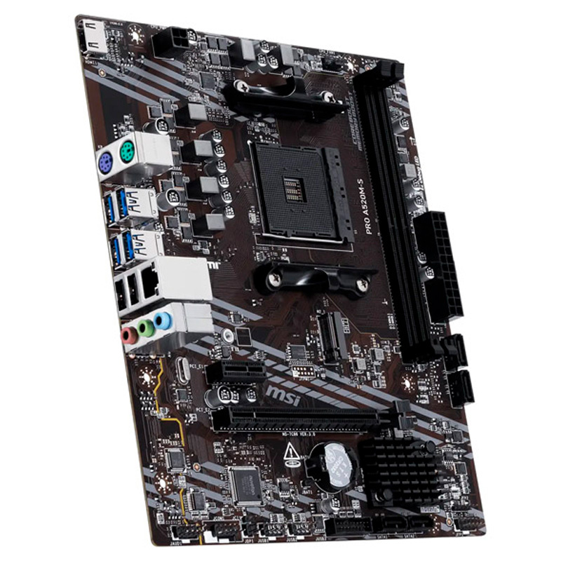 Placa Base MSI PRO A520M-S mATX Socket AM4