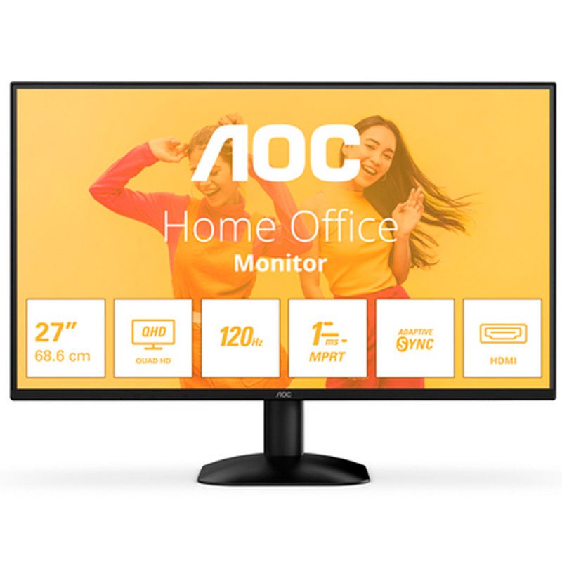 Monitor AOC Q27B35S3 27 pulgadas QHD IPS 120Hz 1ms MPRT HDR