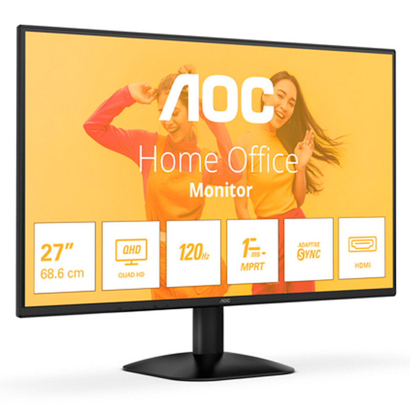 Monitor AOC Q27B35S3 27 pulgadas QHD IPS 120Hz 1ms MPRT HDR