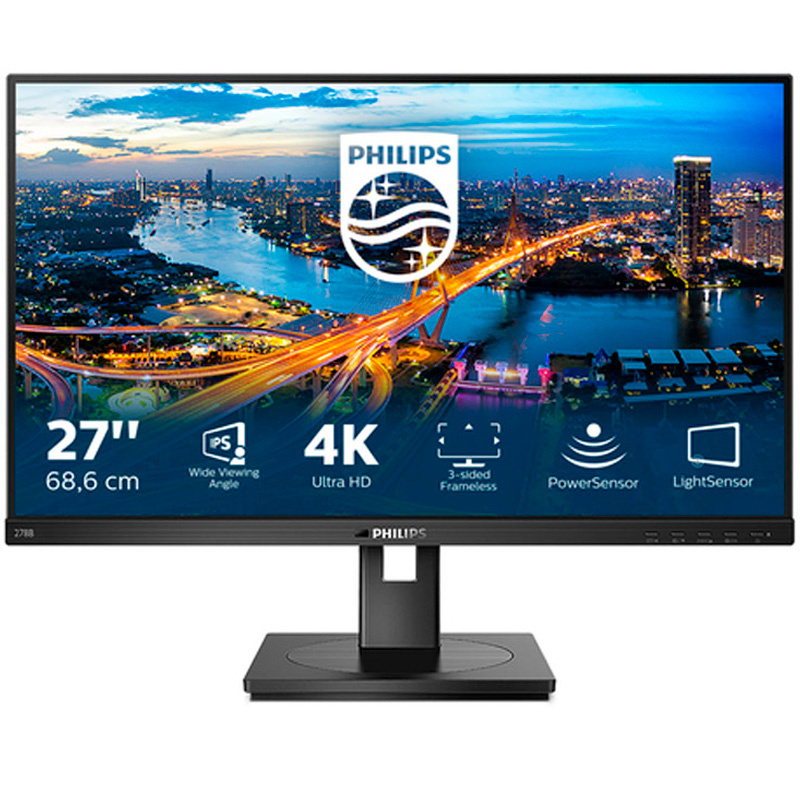 Monitor Philips B Line 278B1 27 pulgadas 4K UHD IPS 60Hz 4ms GtG