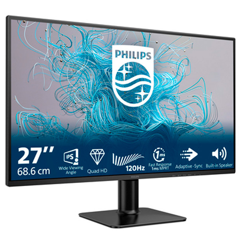 Monitor Philips Serie 2000 27E2N2500 27 pulgadas QHD IPS 120Hz 1ms MPRT HDR