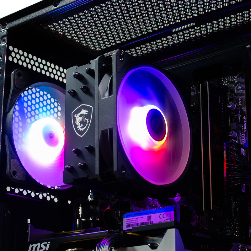 COOLPC PBMSI I - Ryzen 5 5500F / GeForce RTX 5060 8GB / 16GB / SSD 1TB / W11P + MAG 272F