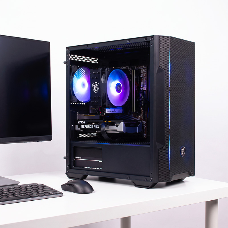 COOLPC PBMSI I - Ryzen 5 5500F / GeForce RTX 5060 8GB / 16GB / SSD 1TB / W11P + MAG 272F