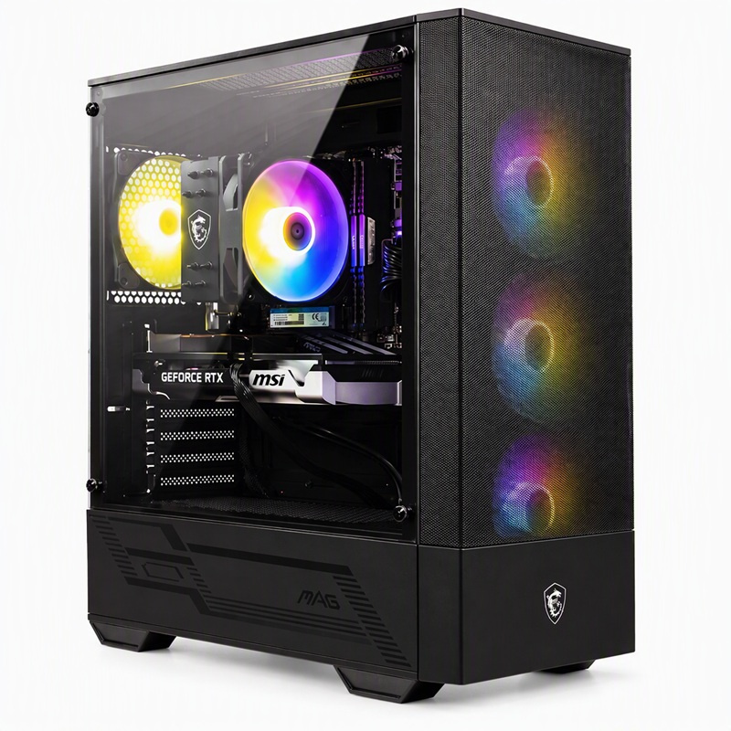 COOLPC PBMSI II - Ryzen 7 5700X / GeForce RTX 5060 Ti 8GB / 32GB / SSD 1TB / W11P + MAG 275QF E20