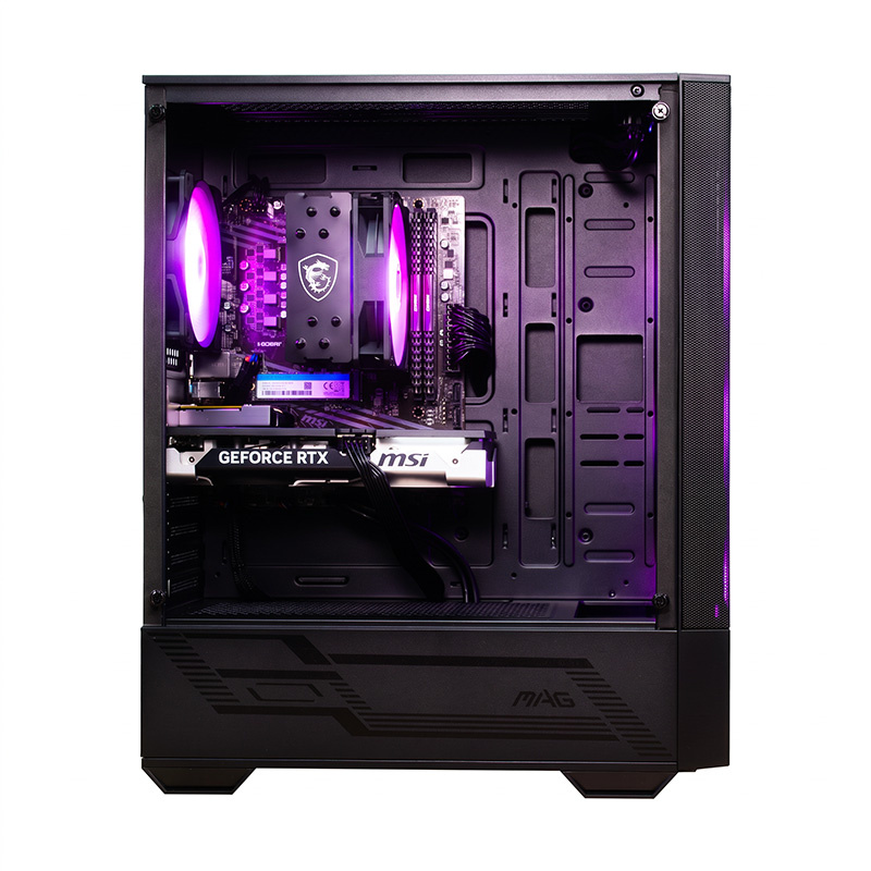 COOLPC PBMSI II - Ryzen 7 5700X / GeForce RTX 5060 Ti 8GB / 32GB / SSD 1TB / W11P + MAG 275QF E20