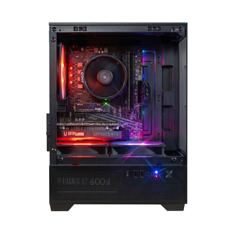 COOLPC Black 24Hr - Ryzen 5 5500 / GeForce RTX 3050 6GB / 16GB / SSD 500GB / W11P