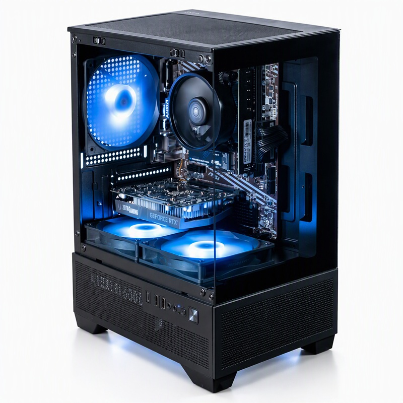 COOLPC Black 24Hr - Ryzen 5 5500 / GeForce RTX 3050 6GB / 16GB / SSD 500GB / W11P