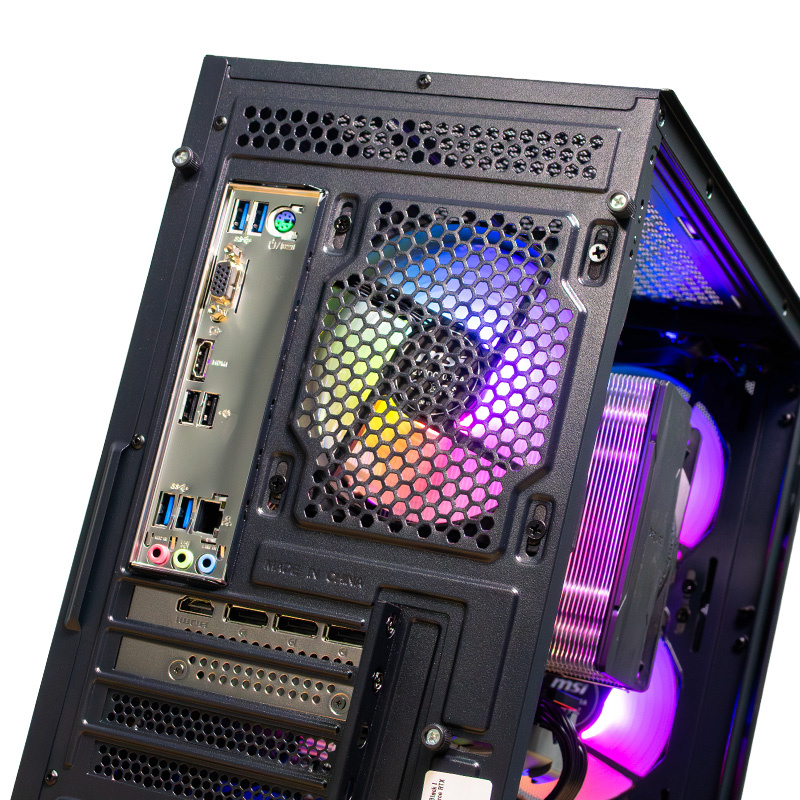 COOLPC Black I 24Hr - Ryzen 5 5500F / GeForce RTX 5060 8GB / 16GB / SSD 1TB / W11P