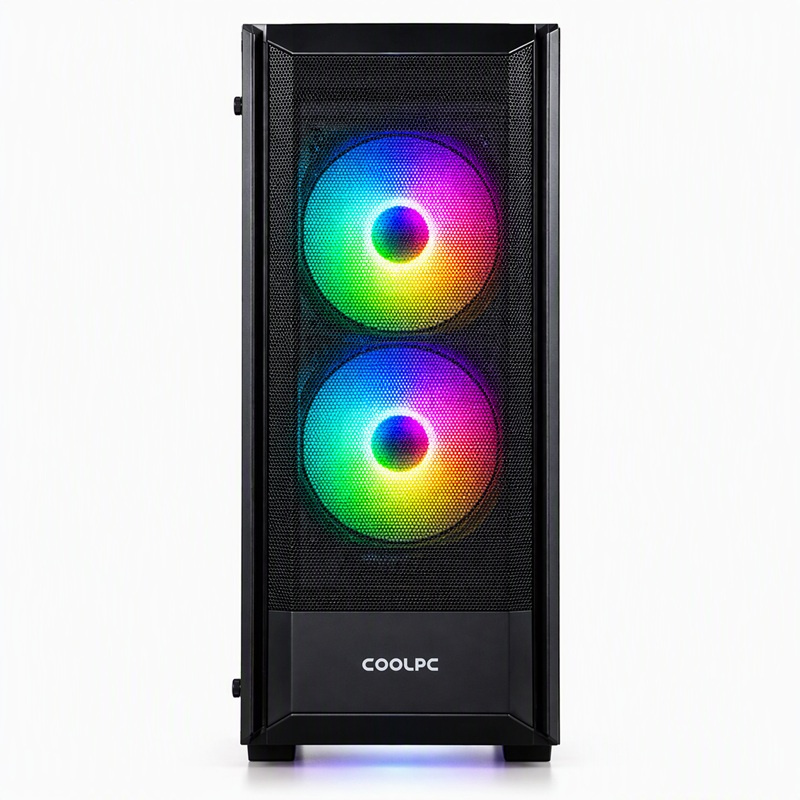 COOLPC Black II 24Hr - Ryzen 7 5700X / GeForce RTX 5060 Ti 8GB / 32GB / SSD 1TB / W11P
