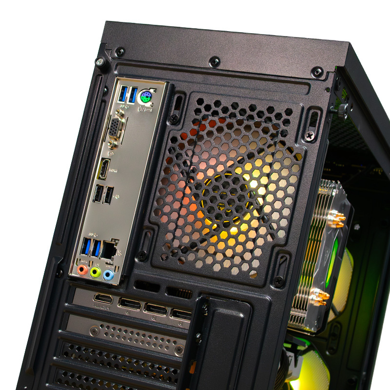 COOLPC Black II 24Hr - Ryzen 7 5700X / GeForce RTX 5060 Ti 8GB / 32GB / SSD 1TB / W11P