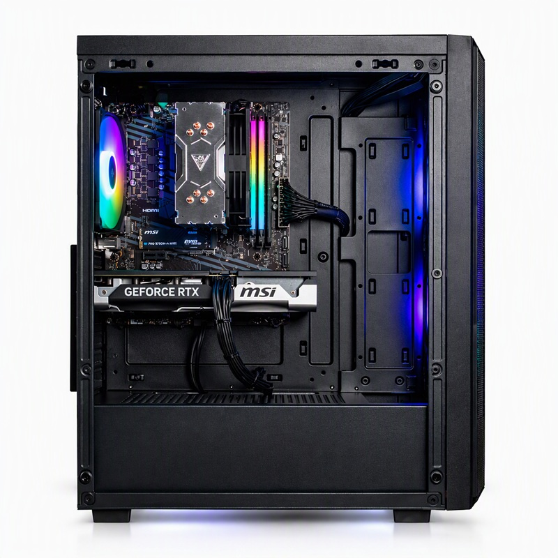 COOLPC Black II 24Hr - Ryzen 7 5700X / GeForce RTX 5060 Ti 8GB / 32GB / SSD 1TB / W11P