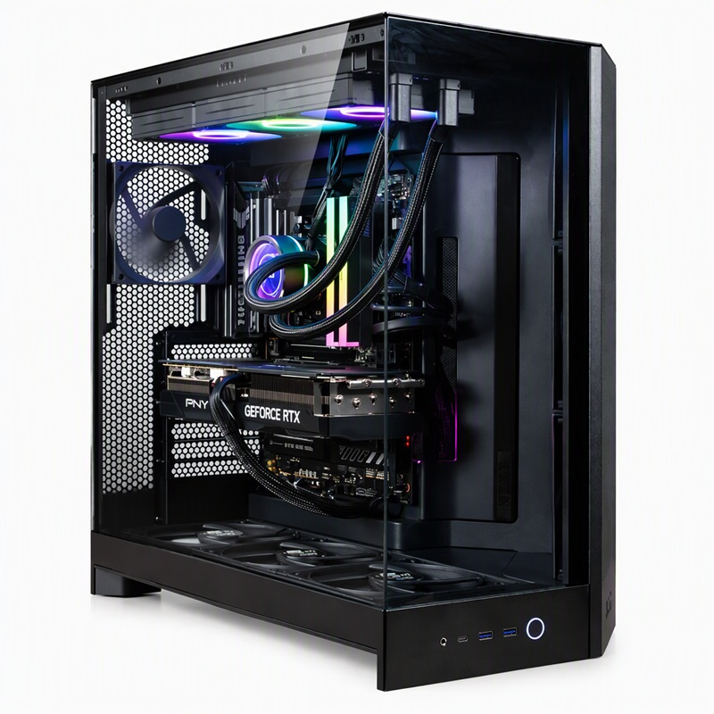 COOLPC Black VII 24Hr - Ryzen 7 9800X3D / GeForce RTX 5070 Ti 16GB / 48GB / SSD 1TB / W11P