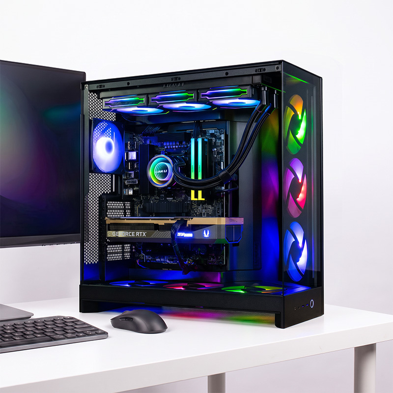 COOLPC Black VIII 24Hr - Ryzen 7 9800X3D / GeForce RTX 5080 16GB / 48GB / SSD 1TB / W11P