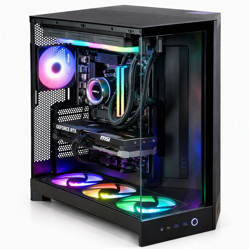 COOLPC Black VIII 24Hr - Ryzen 7 9800X3D / GeForce RTX 5080 16GB / 48GB / SSD 1TB / W11P