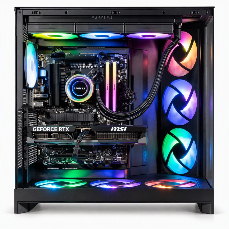 COOLPC Black VIII 24Hr - Ryzen 7 9800X3D / GeForce RTX 5080 16GB / 48GB / SSD 1TB / W11P