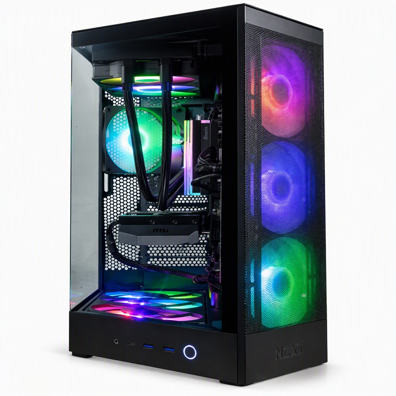 COOLPC Black VIII 24Hr - Ryzen 7 9800X3D / GeForce RTX 5080 16GB / 48GB / SSD 1TB / W11P