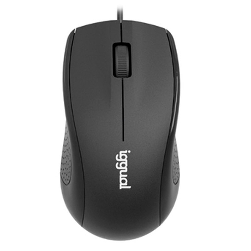 Combo Teclado/Ratón iggual COM-CK-STANDARD Negro