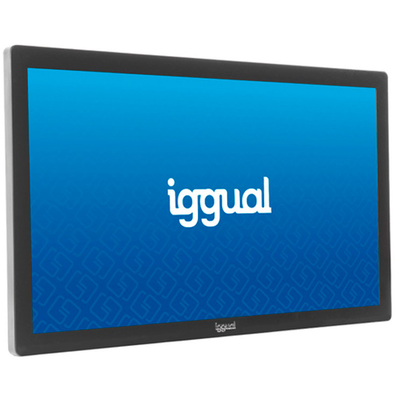 Pantalla iggual De Señalización 23,8 pulgadas FHD 4GB 32GB Android 11 Negro