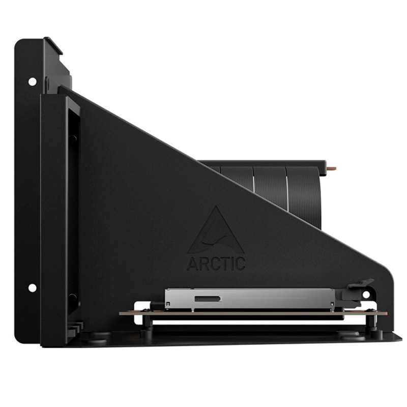 Soporte VGA  Arctic Accelero Vertical Con Cable Riser PCIe 5.0 Negro