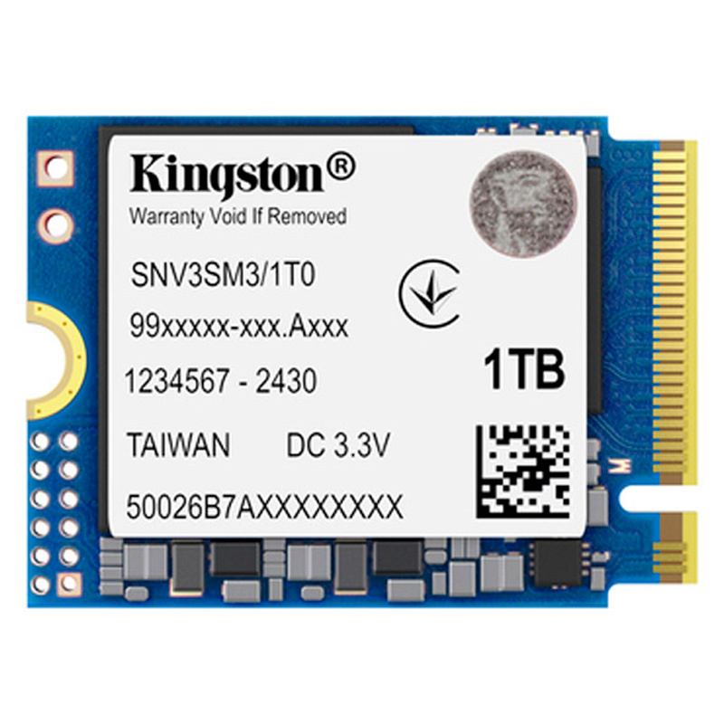 Disco Duro M.2 Kingston NV3 1TB PCIe Gen4 x4 NVMe SSD 2230