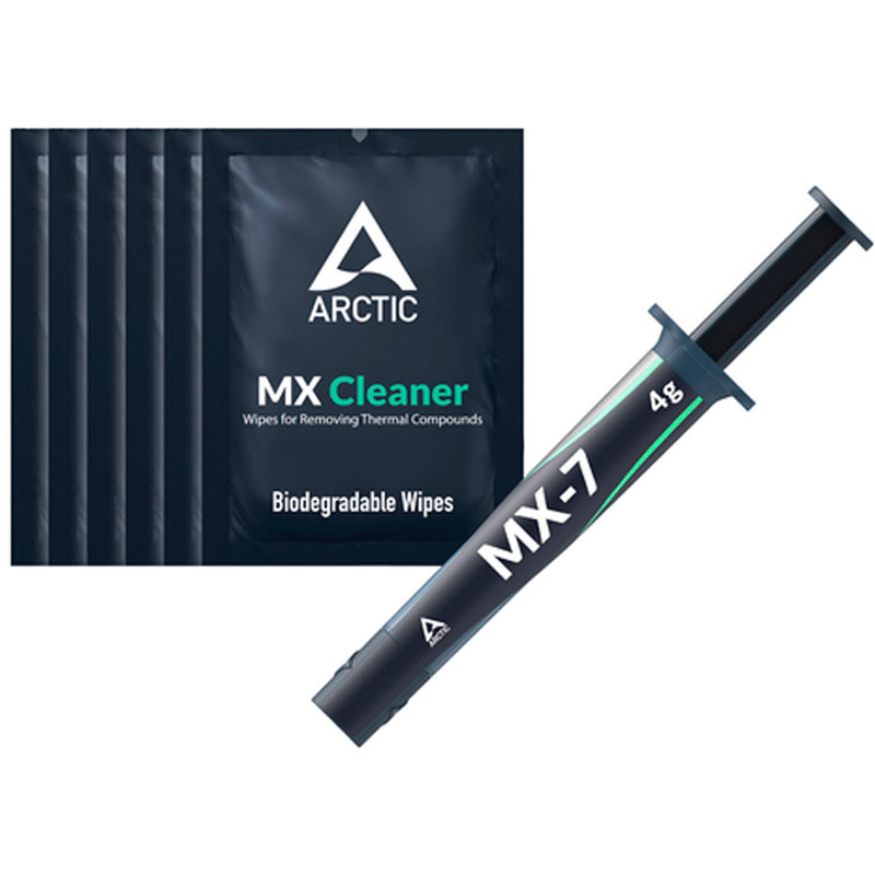 Pasta Térmica Arctic MX-7 Con Limpiador MX Cleaner 4g Gris