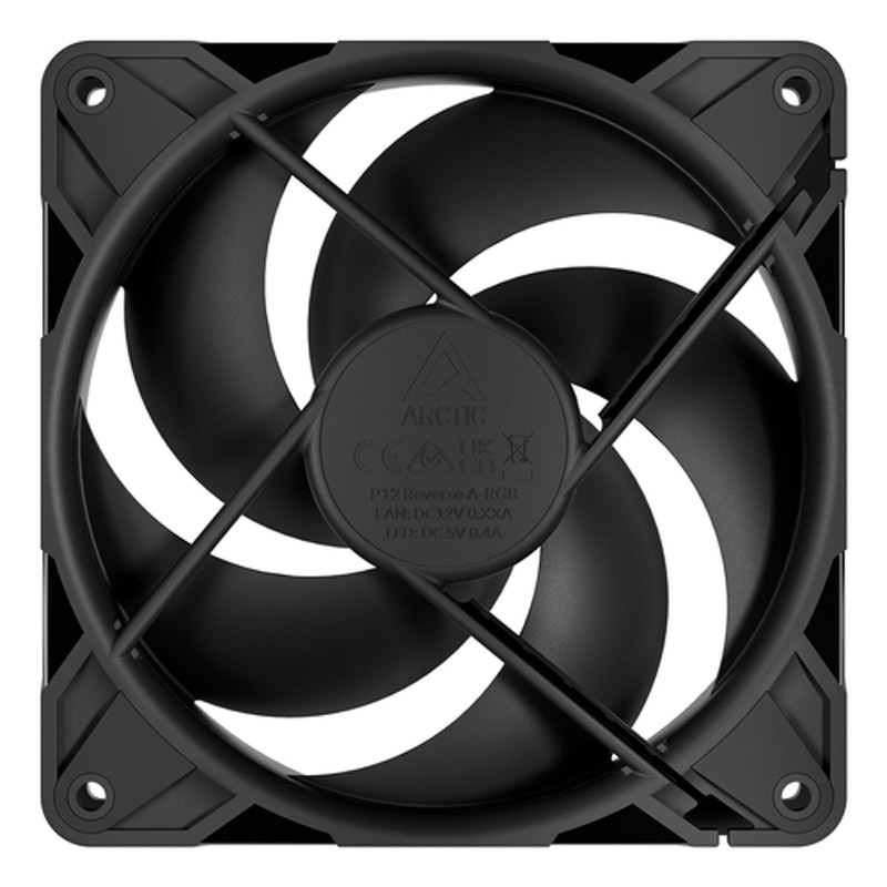 Ventilador Arctic P12 Pro Reverse PWM PST 120mm Negro