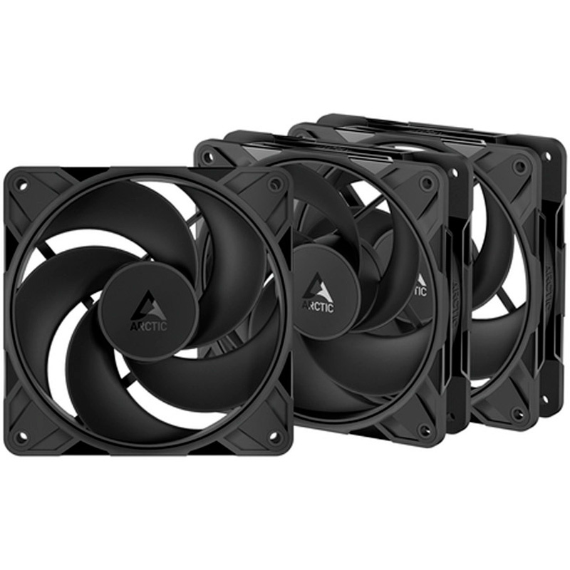 Ventilador Arctic P14 Pro Reverse PWM PST 140mm Triple Pack Negro