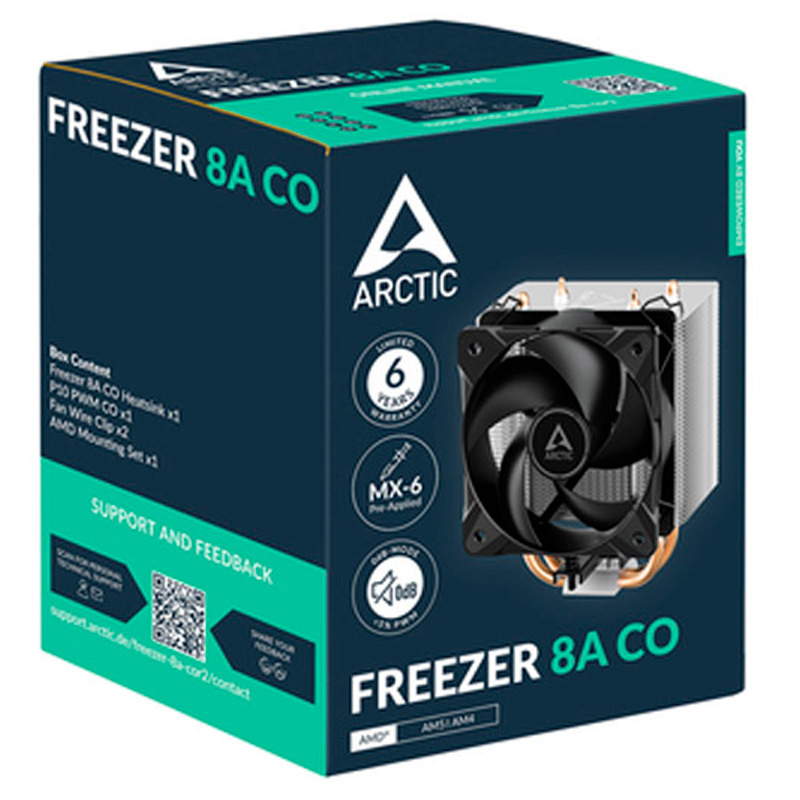 Disipador CPU Arctic Freezer 8A CO 100mm AMD