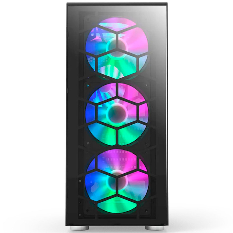 Caja/Torre Montech X3 Glass RGB Negro -