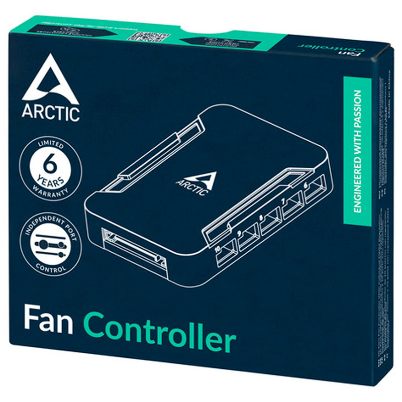 Controlador  Arctic 10-Port Fan Controller PWM SATA USB